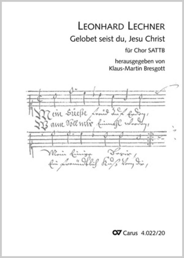 Gelobet seist du, Jesu Christ